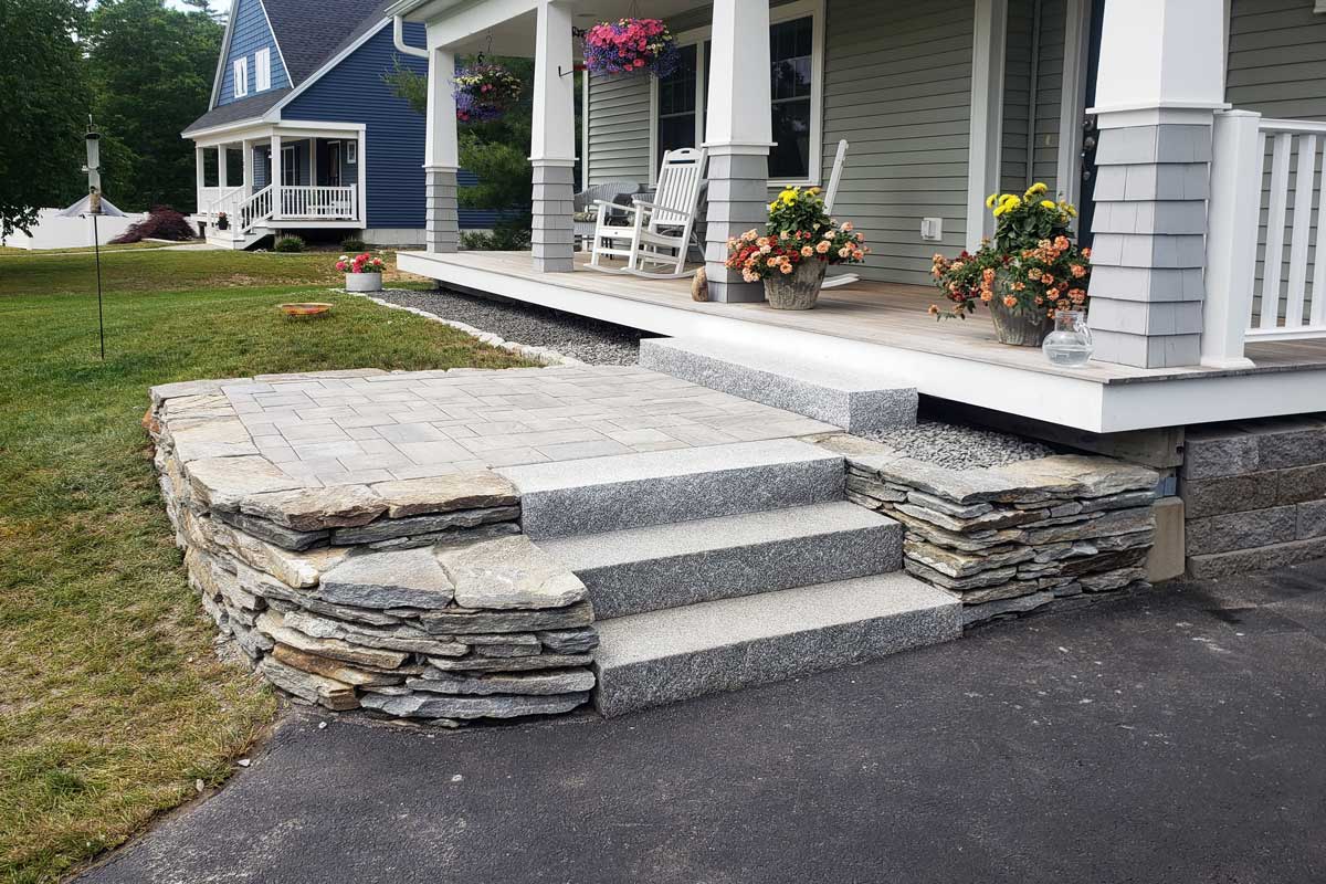 How To Build Stone Porch Steps