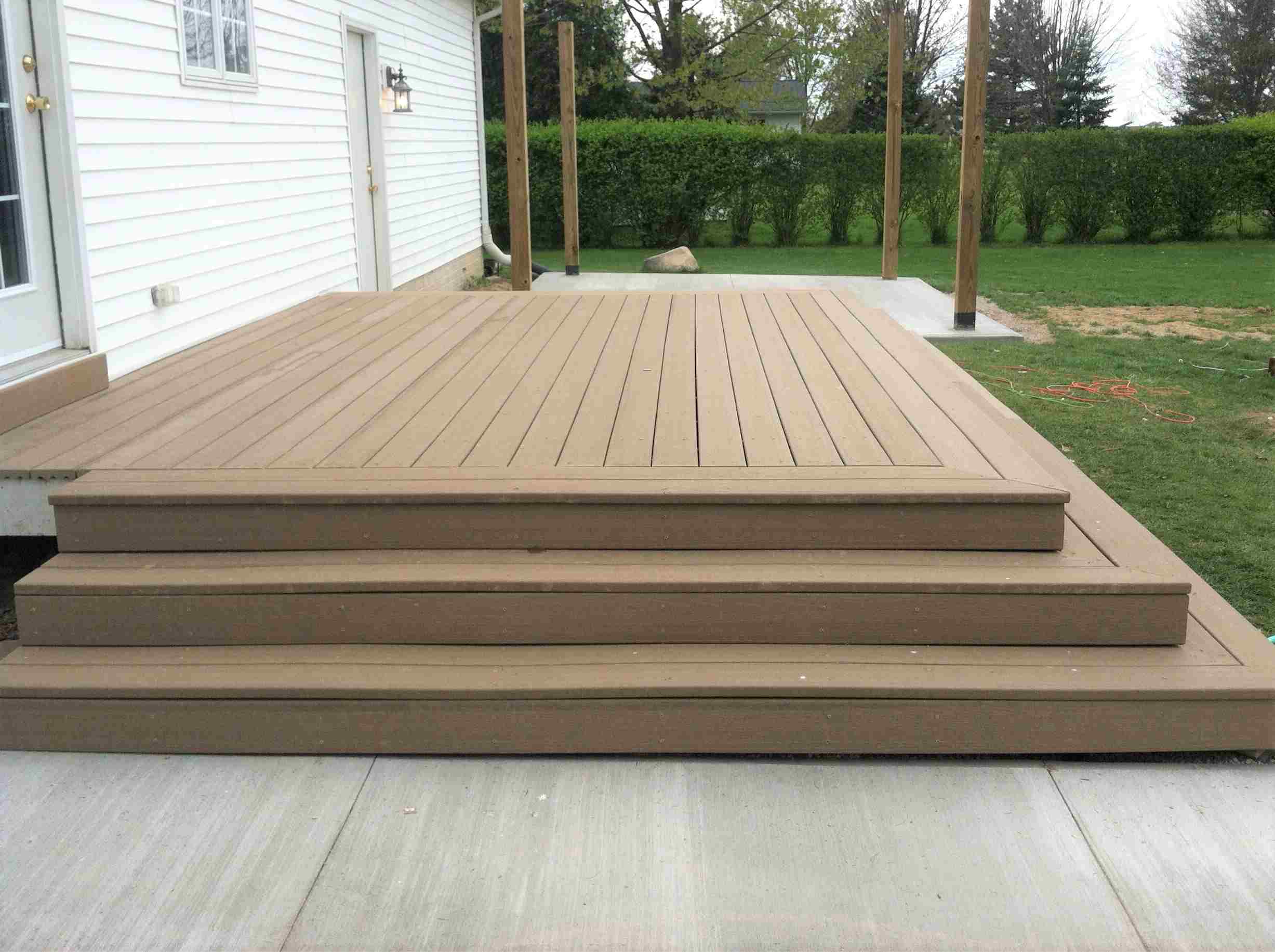 How To Build Wide Deck Steps For A Grand Backyard Entrance