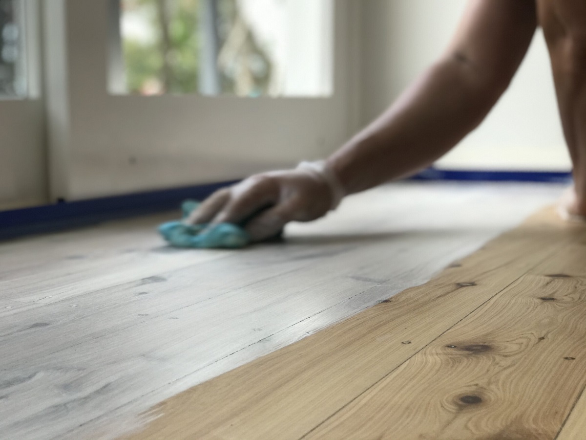 How To Change Hardwood Floor Color