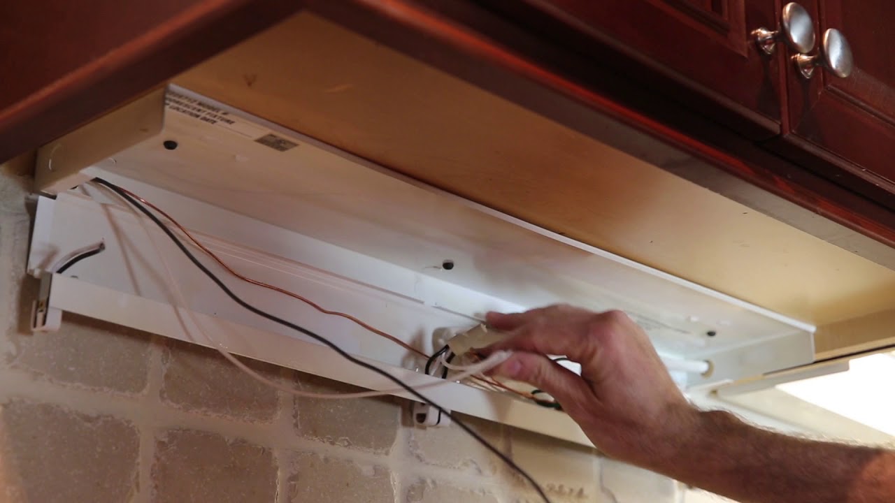 How To Change Under Cabinet Light Bulb