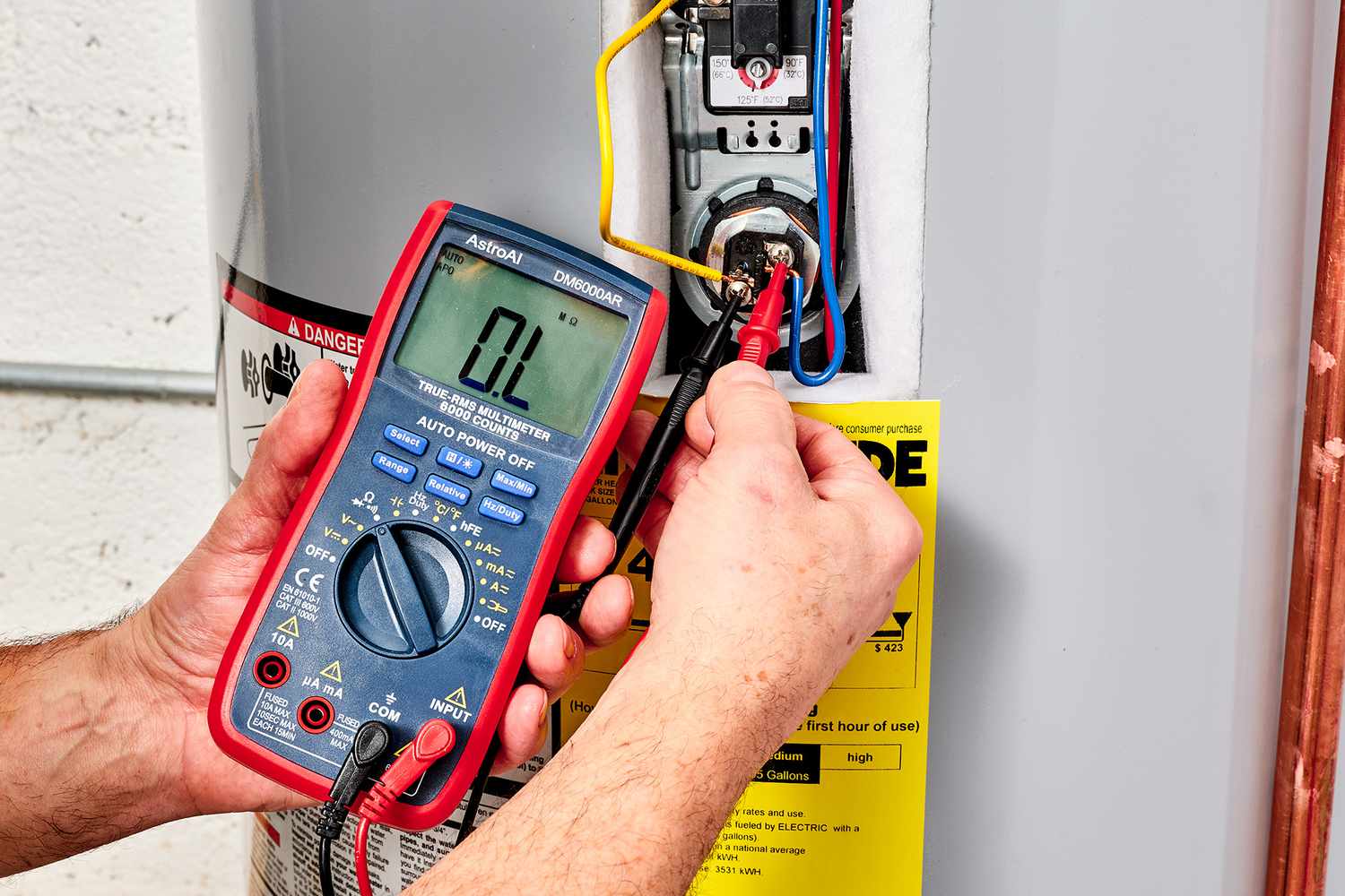 How To Check Water Heater Thermostat With Multimeter