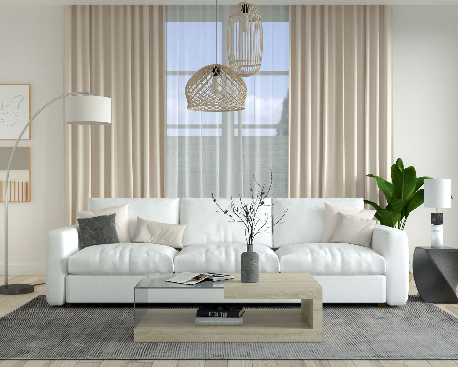 How To Choose A Curtain Color For Living Room