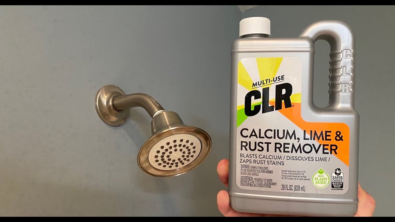 How To Clean Showerhead With CLR