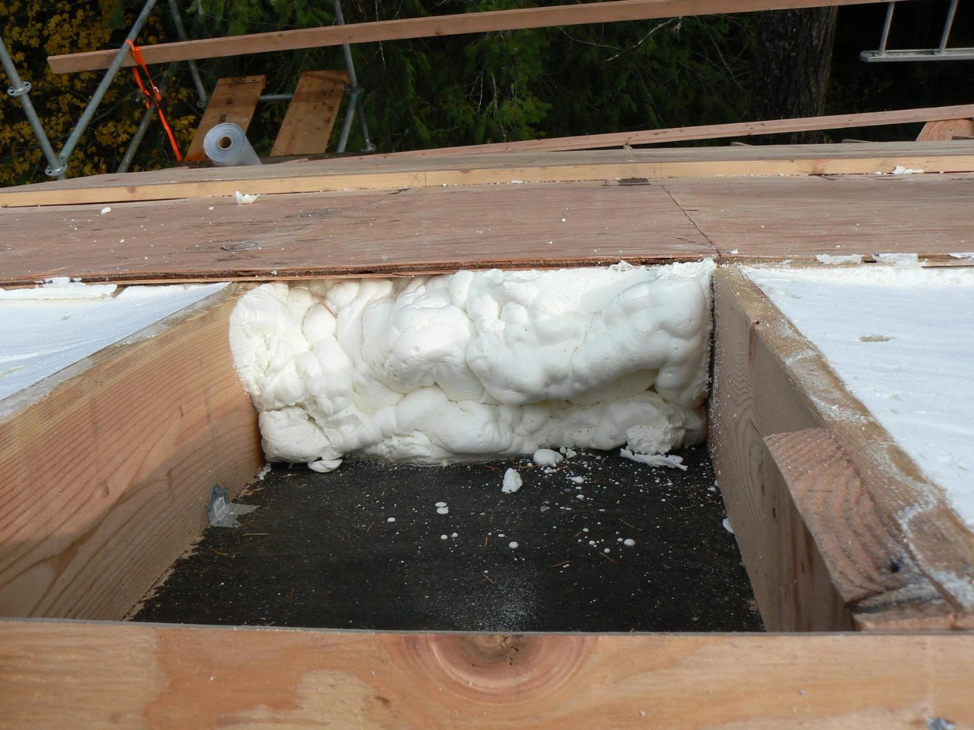 How To Clean Spray Foam Insulation