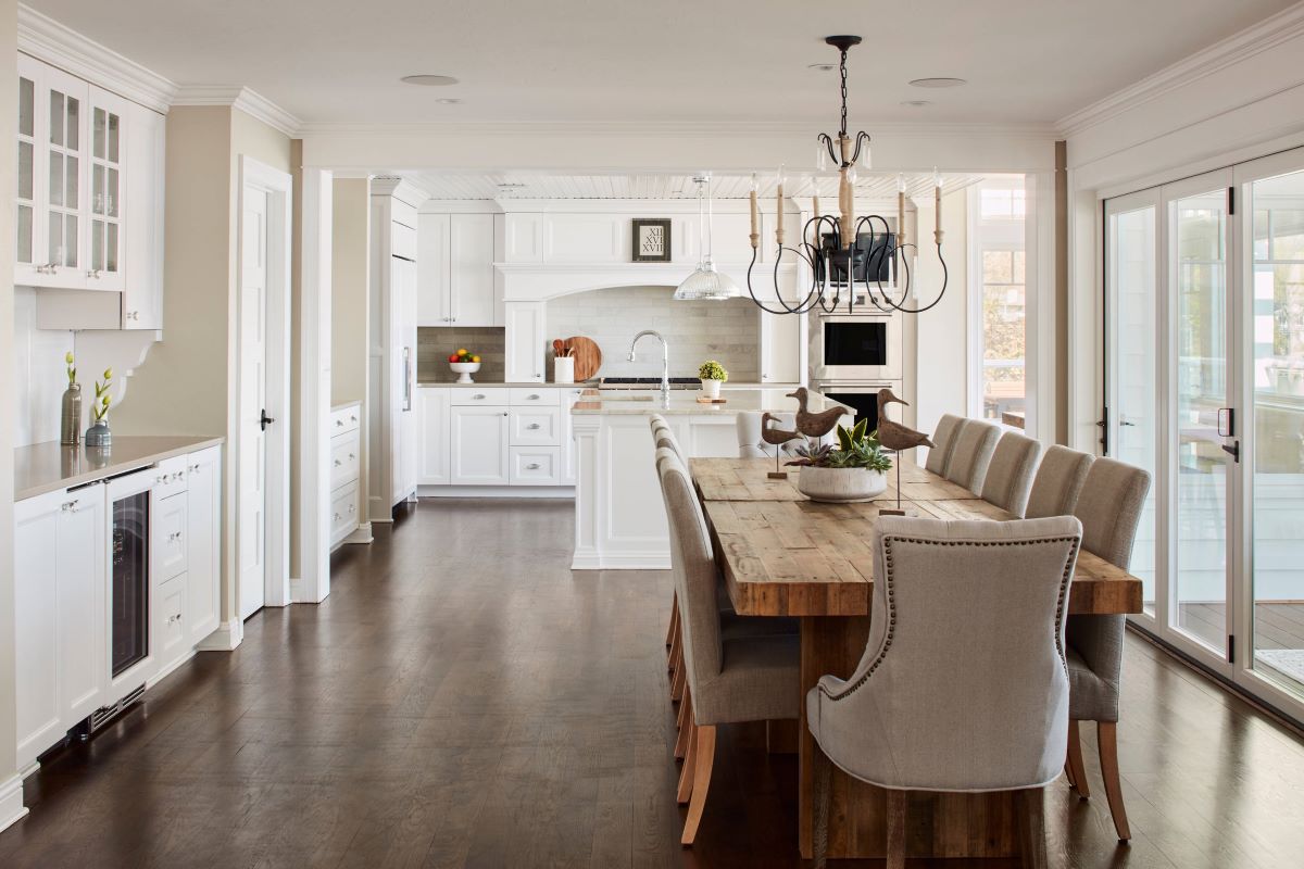 How To Combine A Kitchen And Dining Room