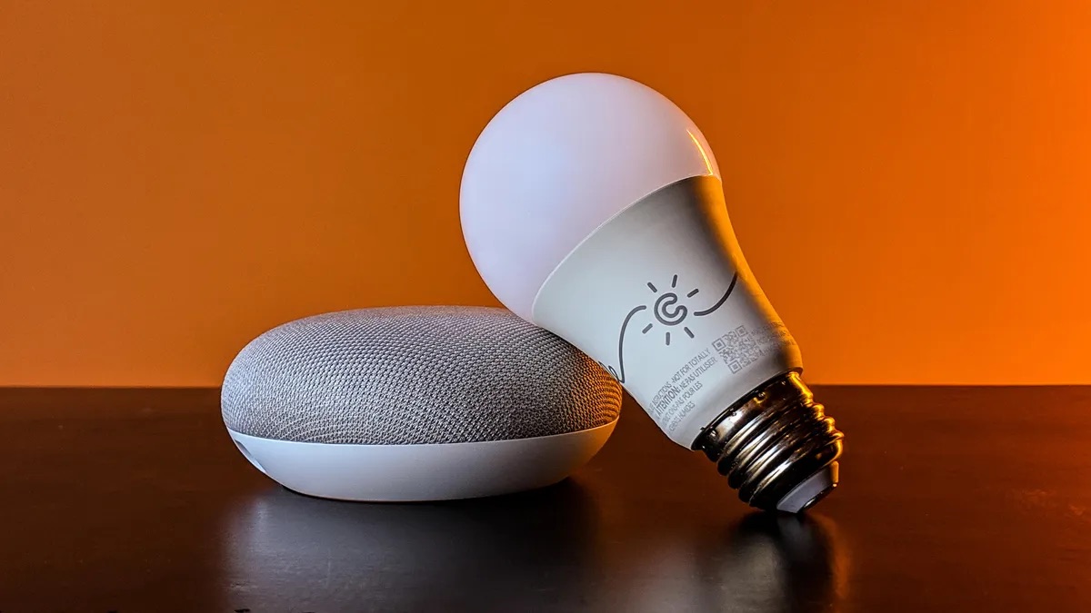 Connect light hot sale to google home