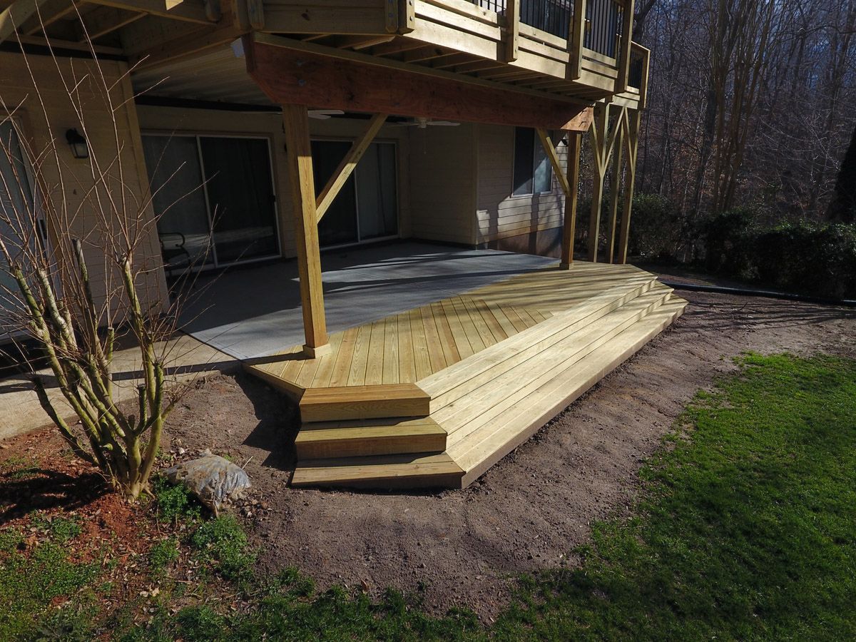 How To Cover Concrete Porch With Wood
