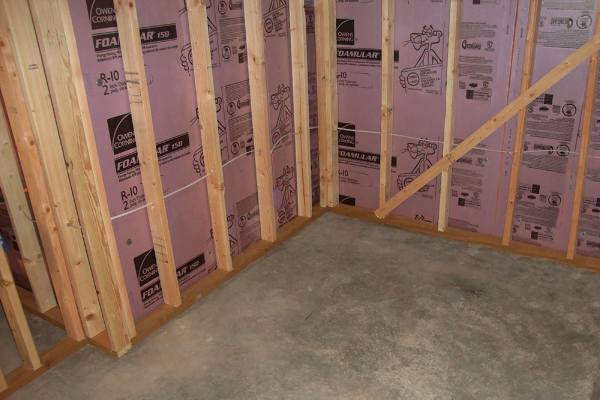 How To Cover Rigid Insulation On Foundation Walls