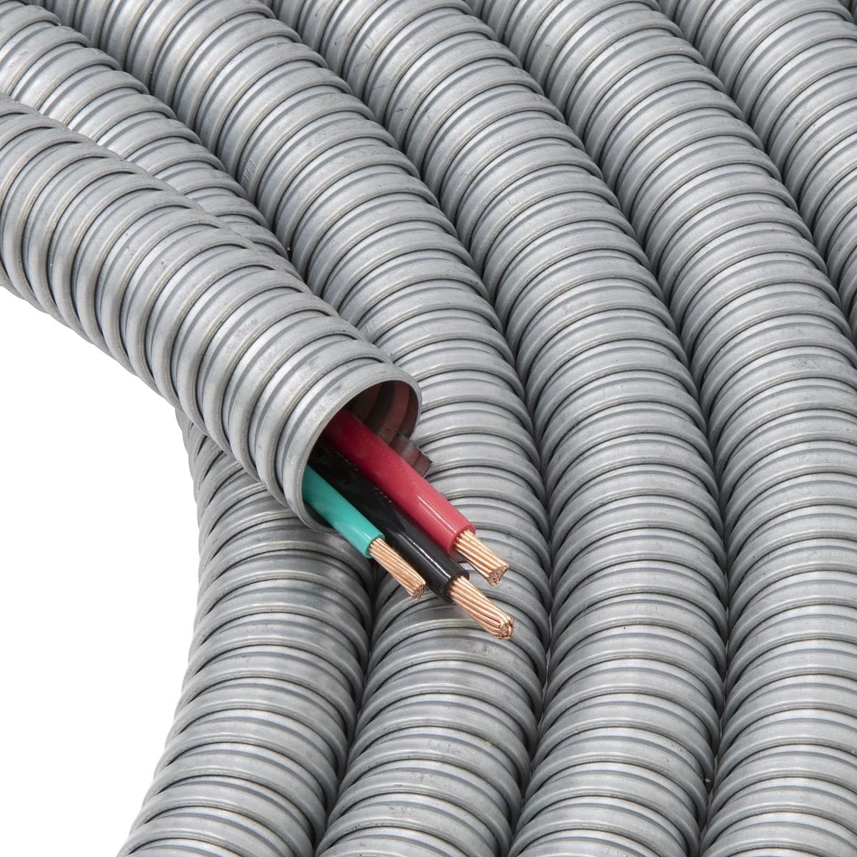 How To Cut Flexible Metal Conduit With Wires Inside