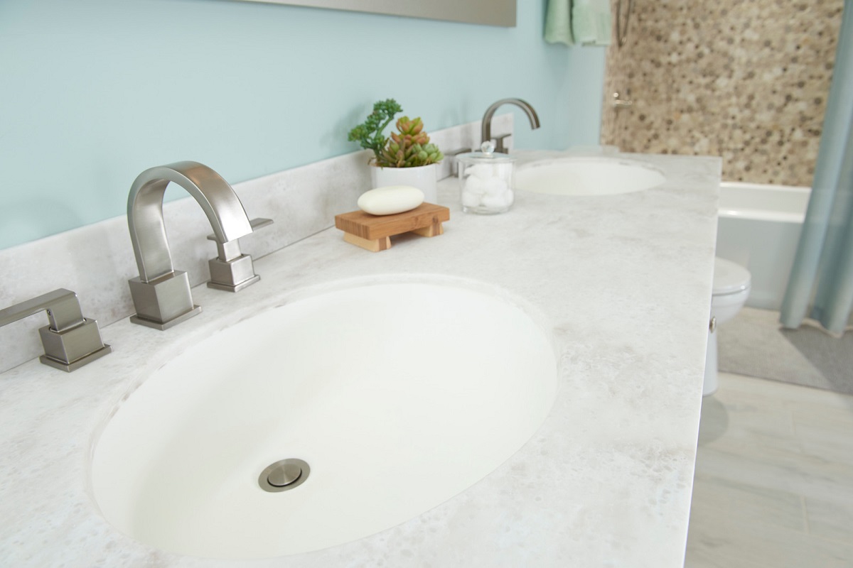 How To Cut Solid Surface Vanity Tops