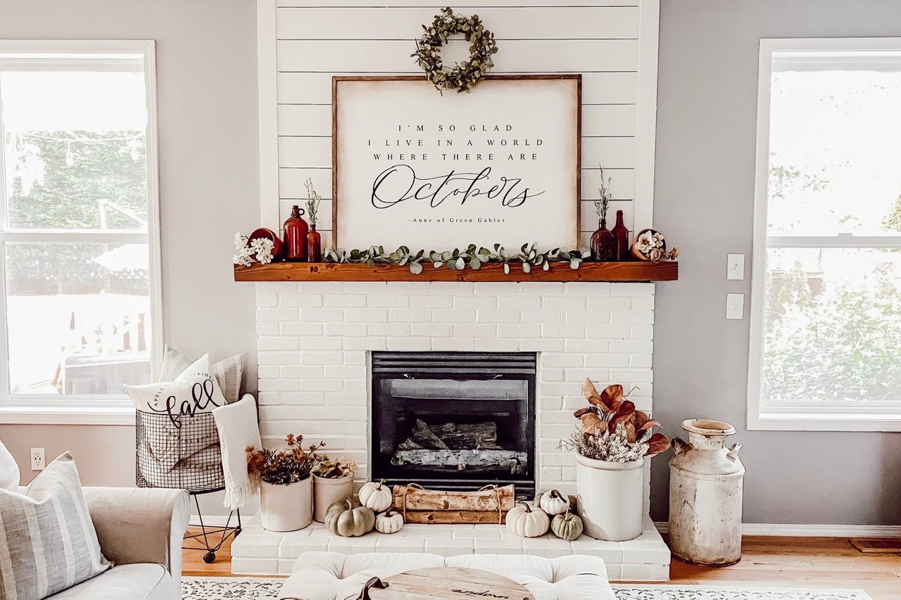 How To Decorate Fireplace Hearth