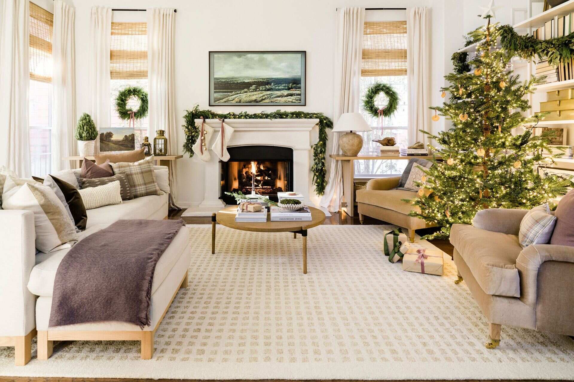 How To Decorate Your Living Room For Christmas
