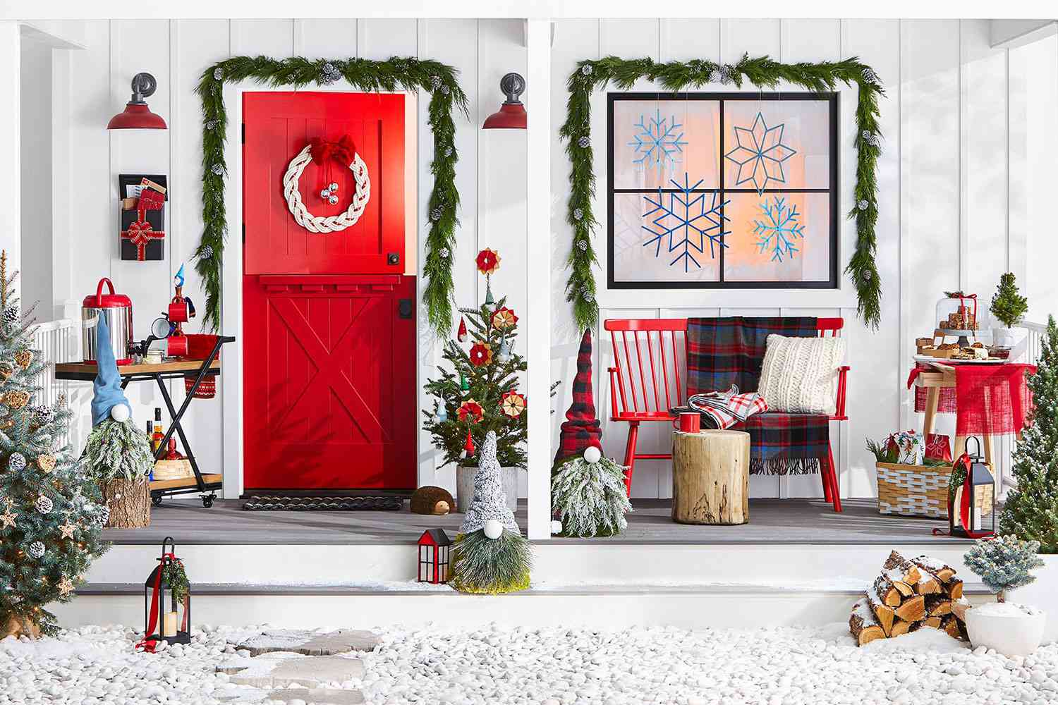 How To Decorate Your Porch For Christmas