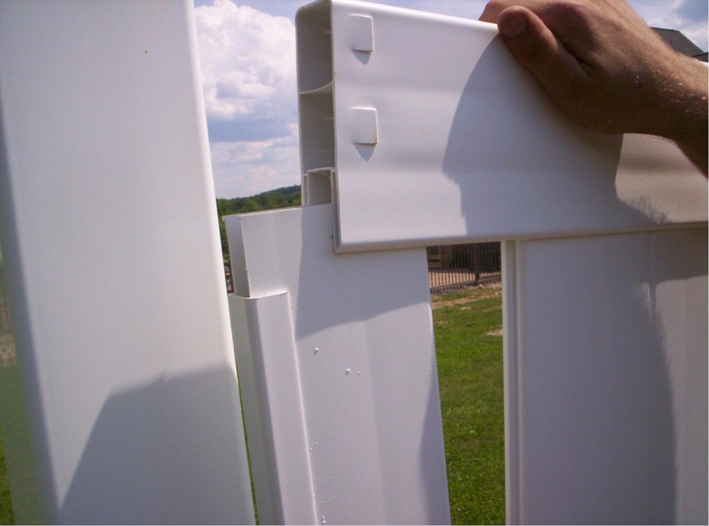 How To Disassemble Vinyl Fence