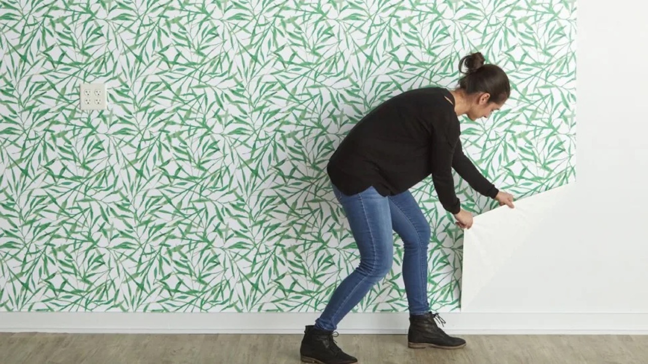How To Do Peel And Stick Wallpaper