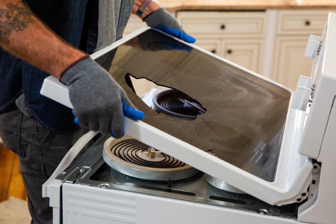 How To Fix A Glass Stove Top