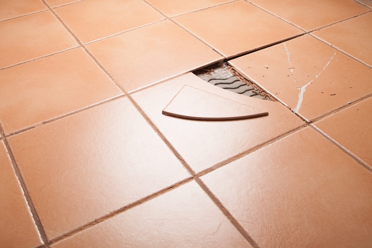 How To Fix Broken Tile On Floor