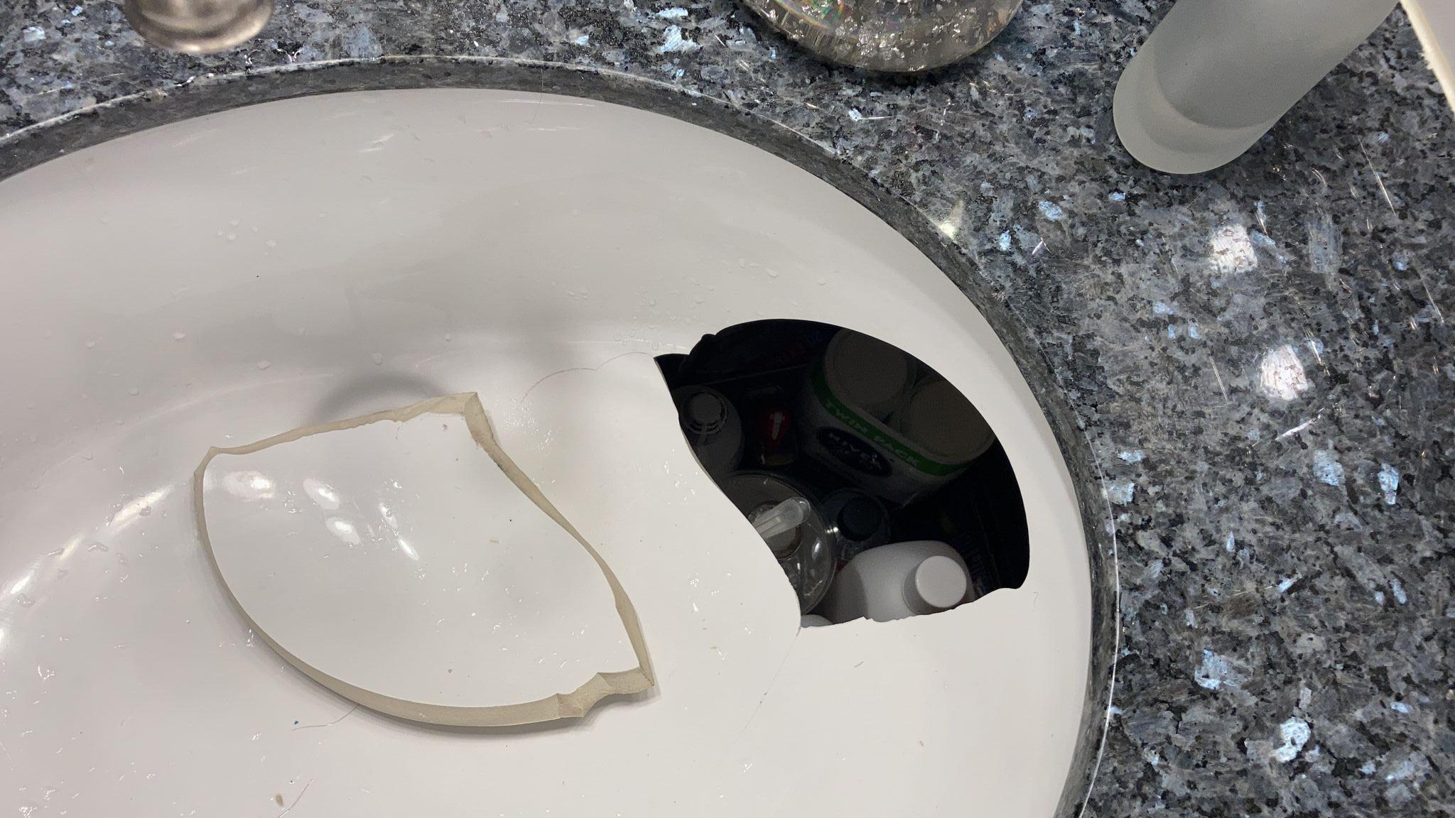 How To Fix Cracked Sink