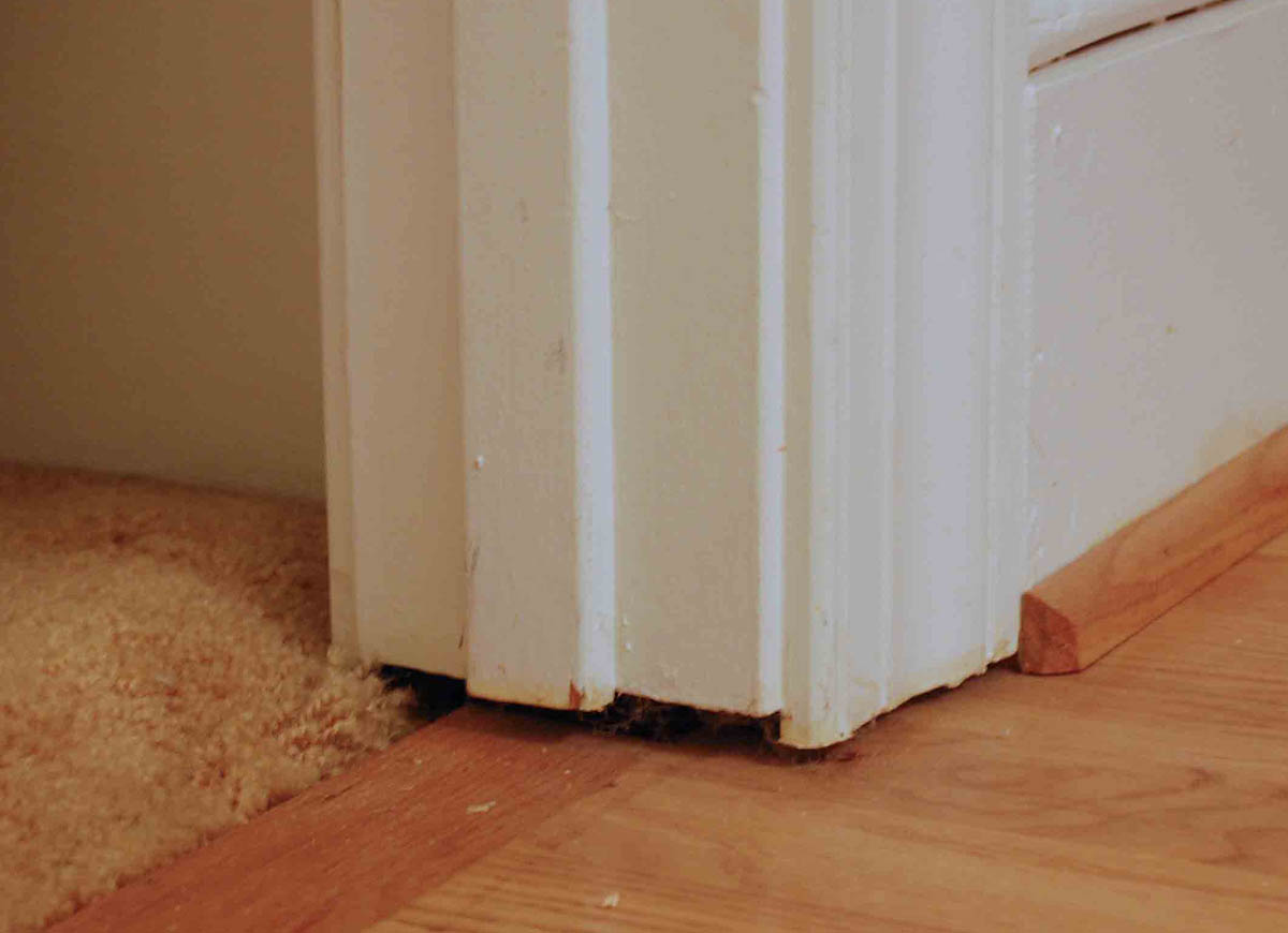 How To Fix Gap Between Door And Floor