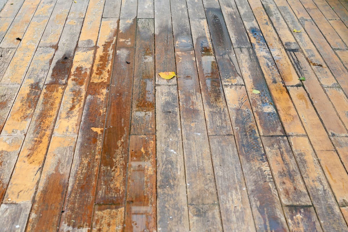 How To Fix Wood Floor Discoloration
