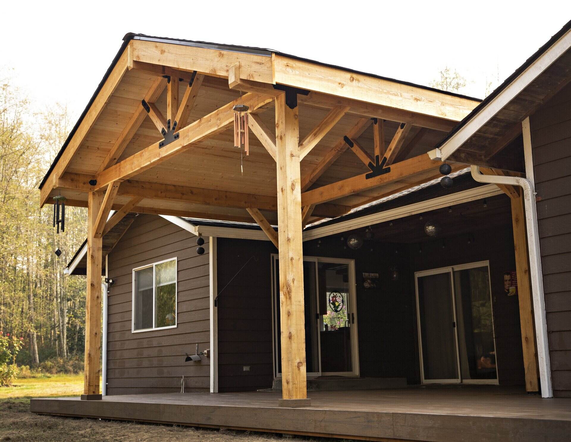 How To Frame Porch Roof