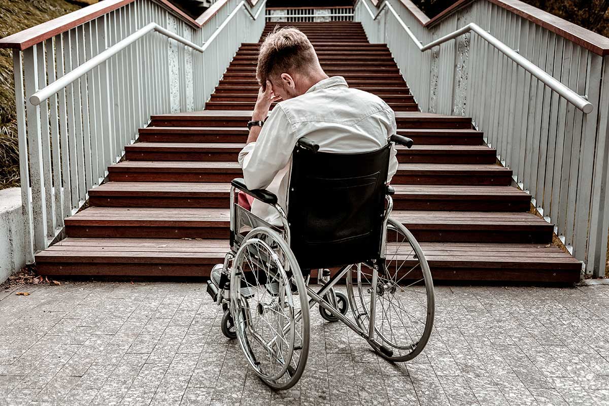How To Get A Wheelchair Up Stairs