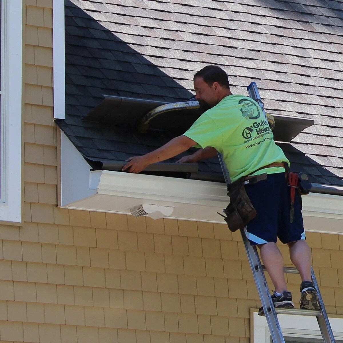 How To Get On Roof With Gutters