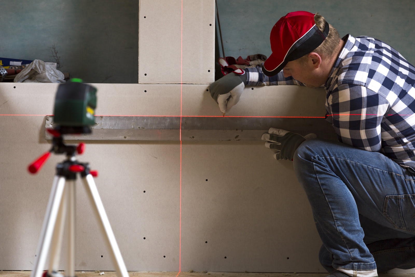 How To Get Perpendicular Walls With Laser Level