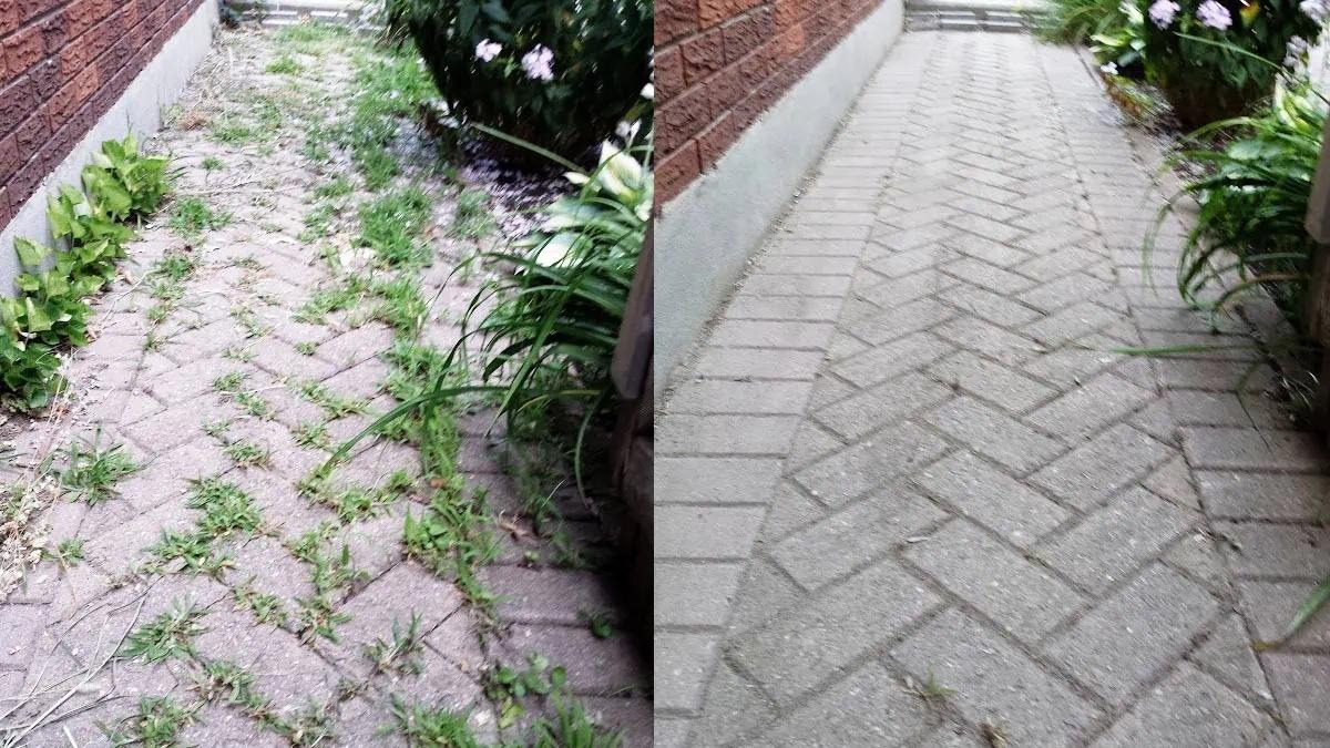 How To Get Rid Of Weeds In Brick Walkway