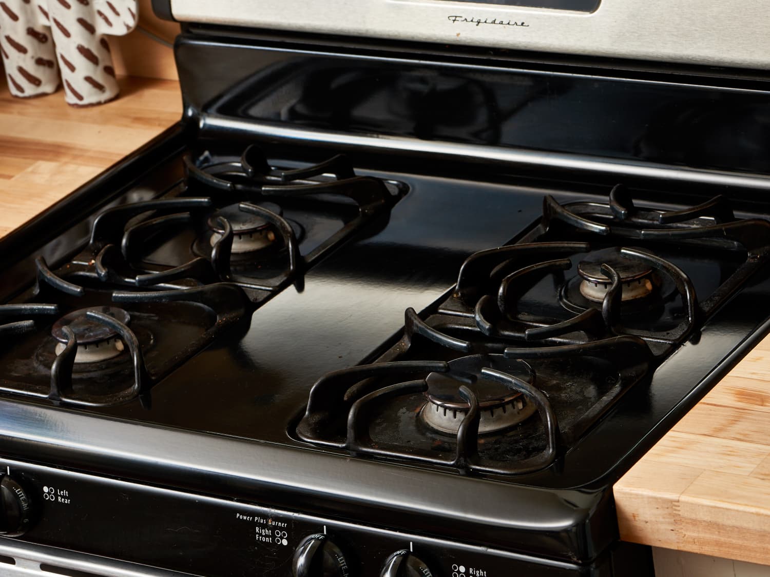 How To Get Stains Off A Black Stove Top