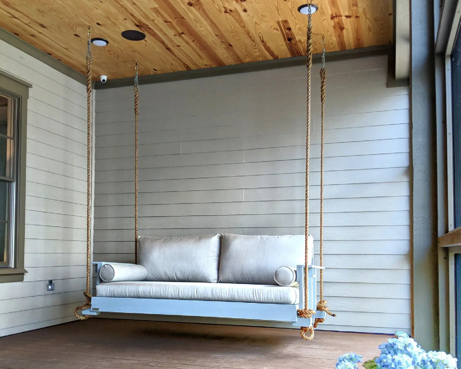 How To Hang Porch Swing With Rope