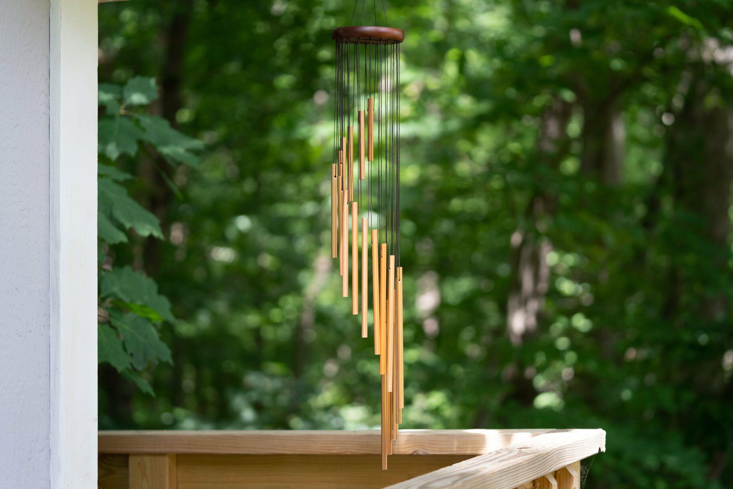 How To Hang Wind Chimes On Porch