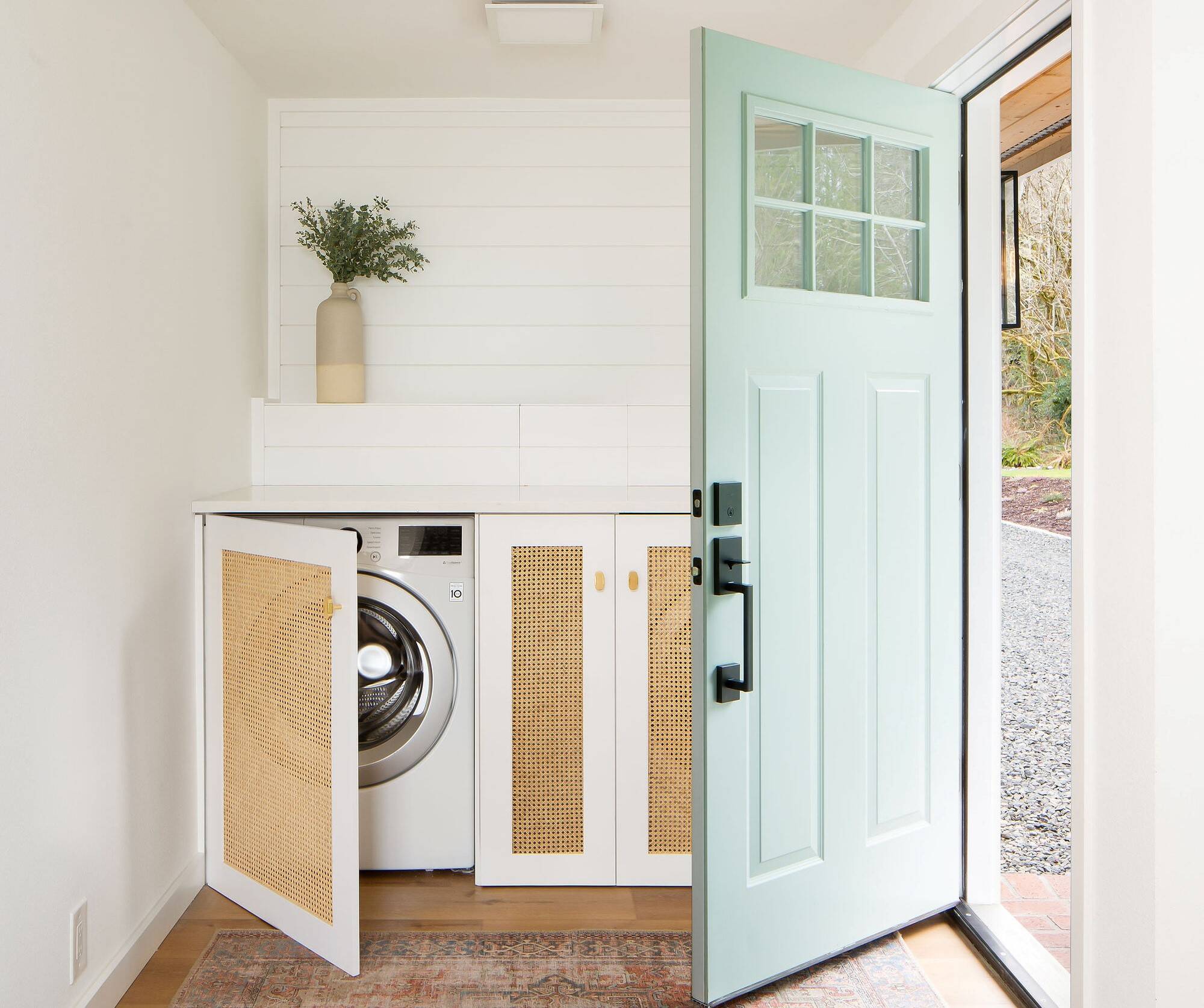 How To Hide A Laundry Room