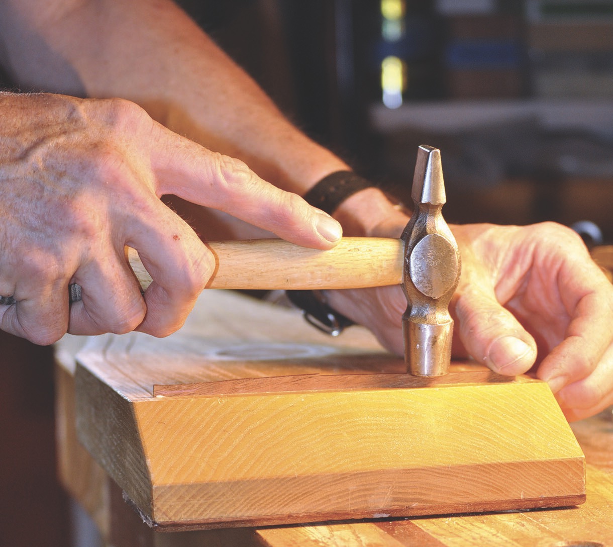 How To Inlay Wood With Hand Tools