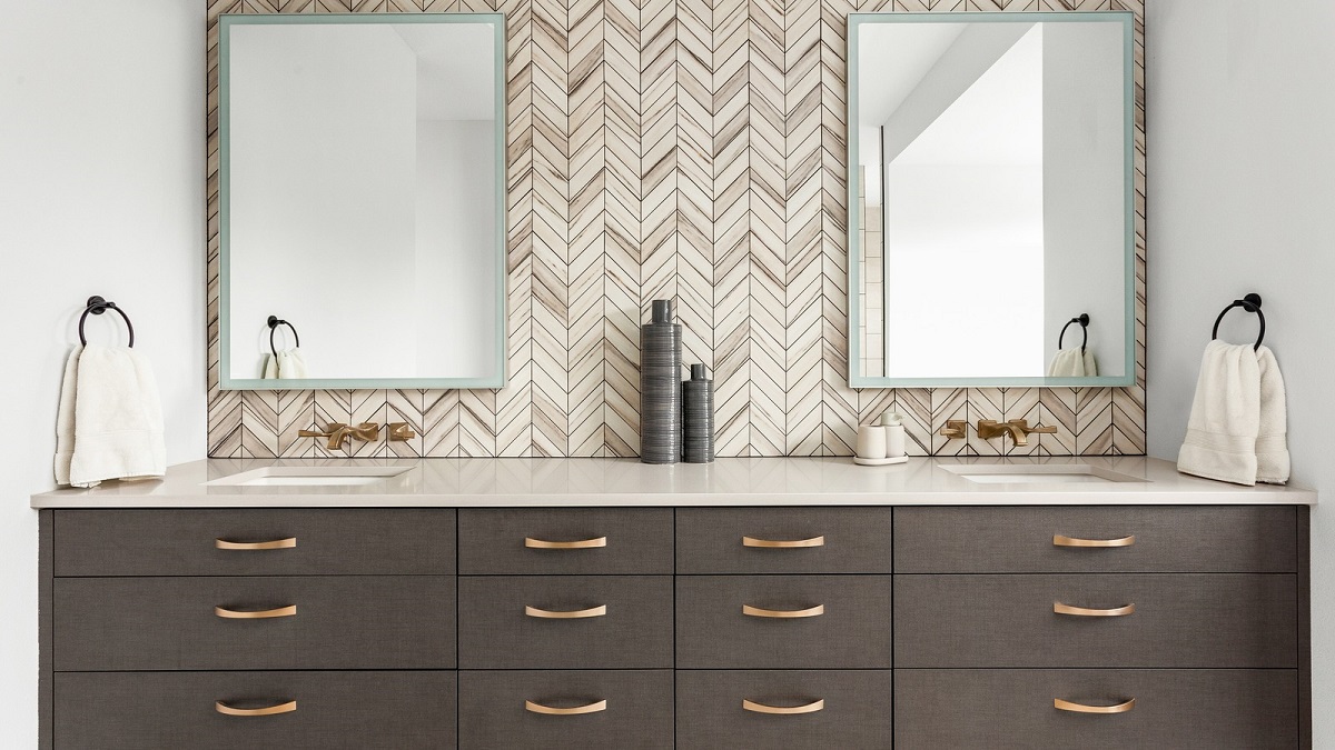 How To Install A Backsplash On A Vanity
