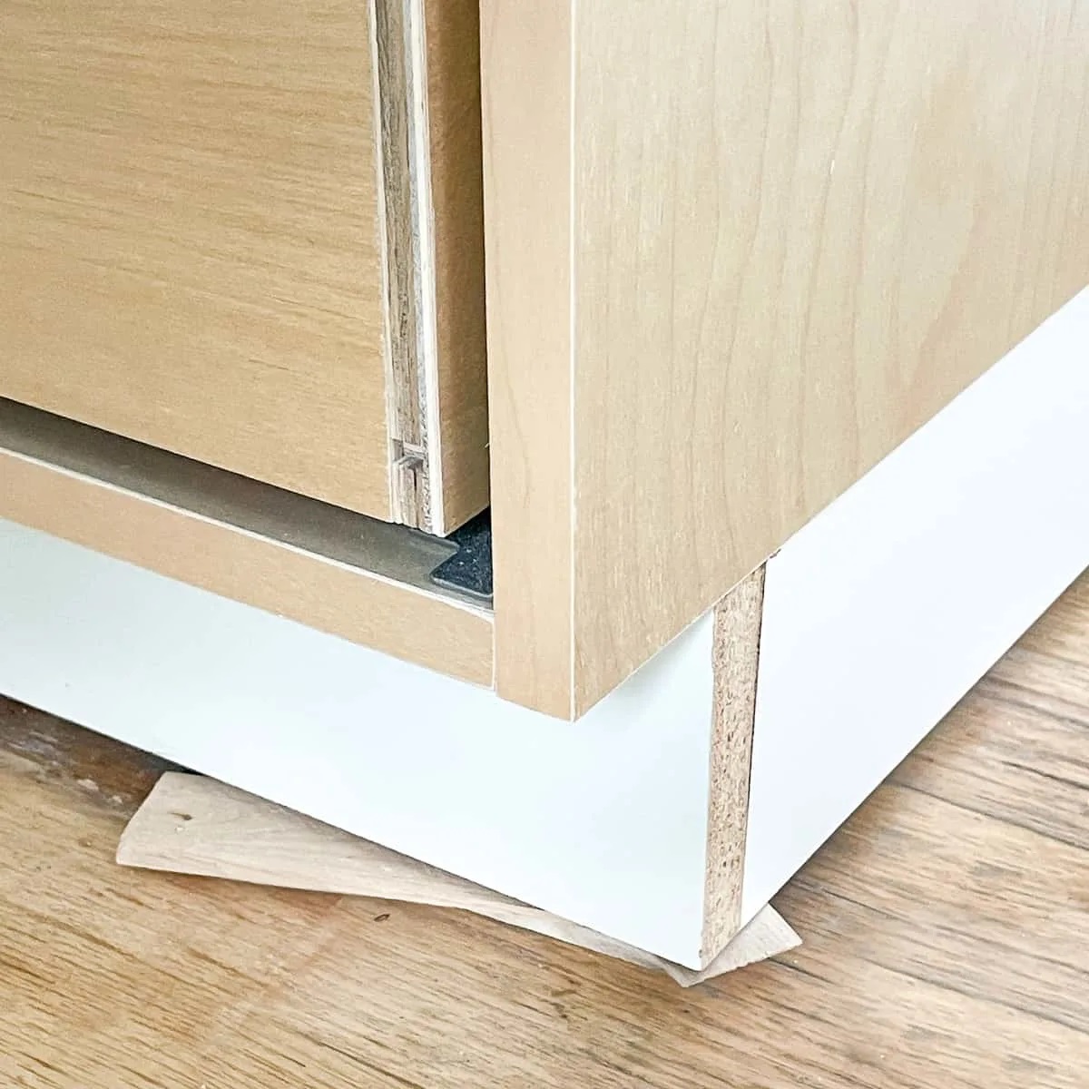 How To Install A Cabinet Pantry Toe Kick