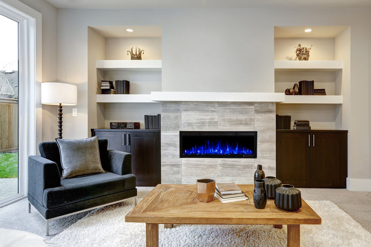 How To Install A Recessed Electric Fireplace