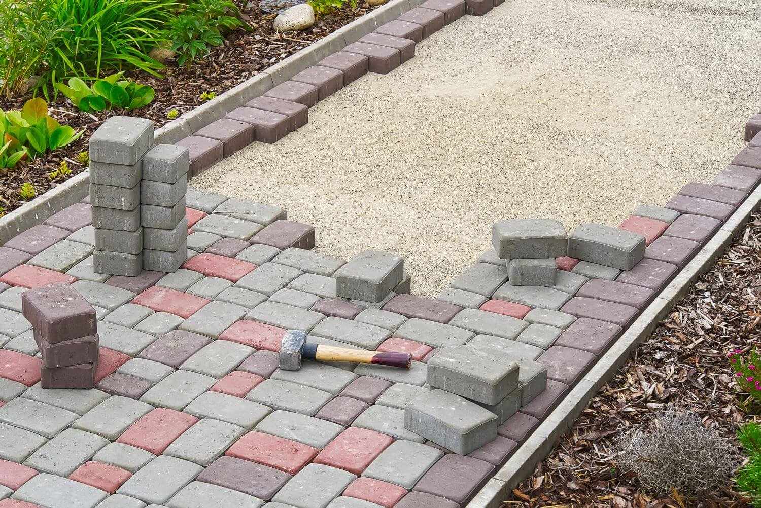 How To Install A Walkway With Pavers