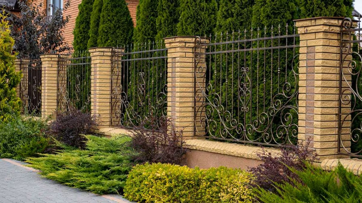 How To Install A Wrought Iron Fence