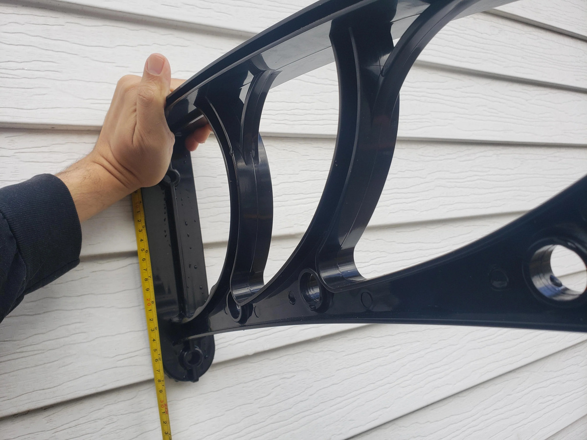How To Install Awning On Vinyl Siding