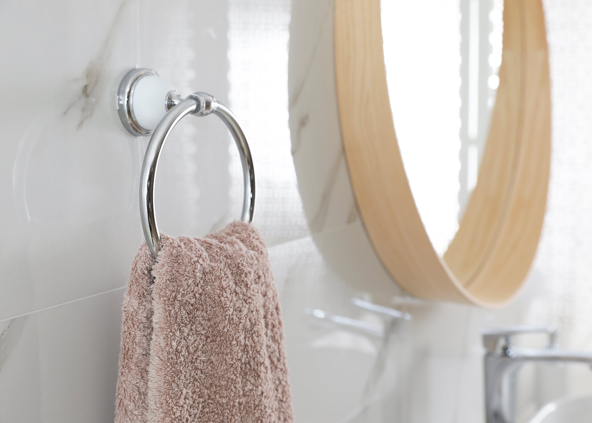 How To Install Bathroom Towel Ring