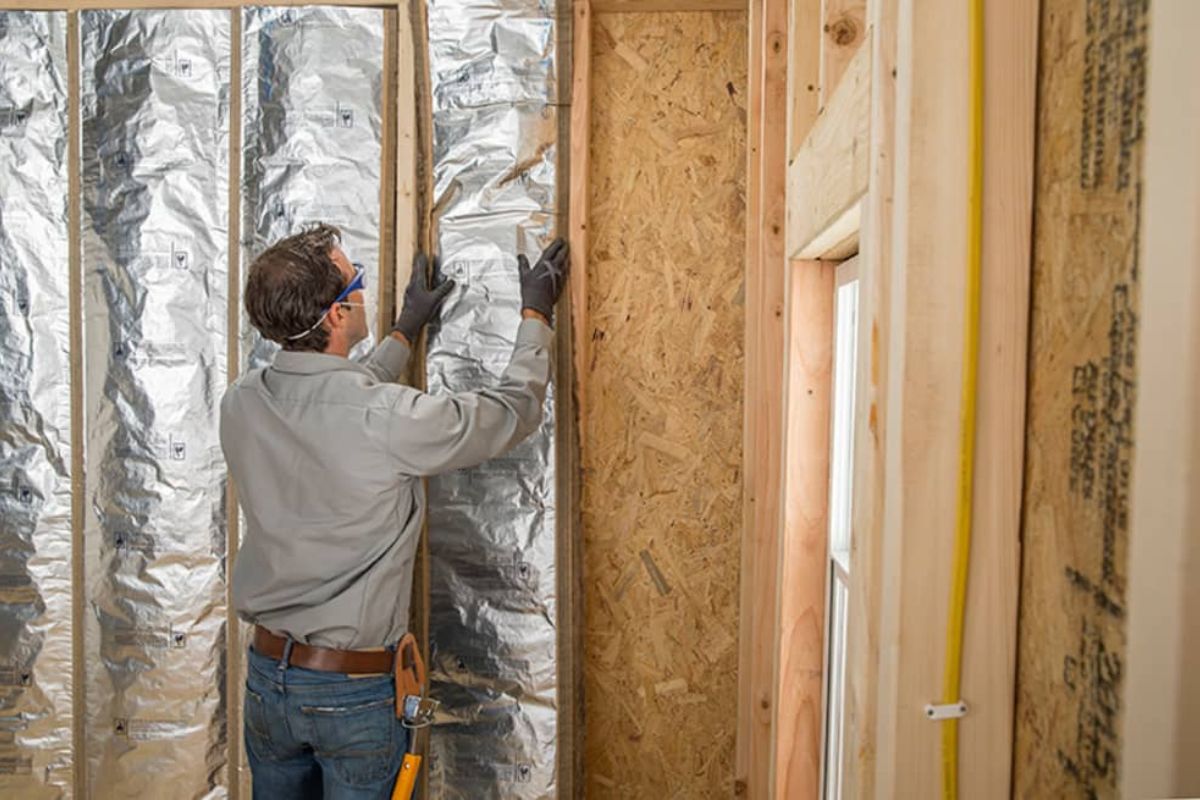 How To Install Faced Insulation In Walls