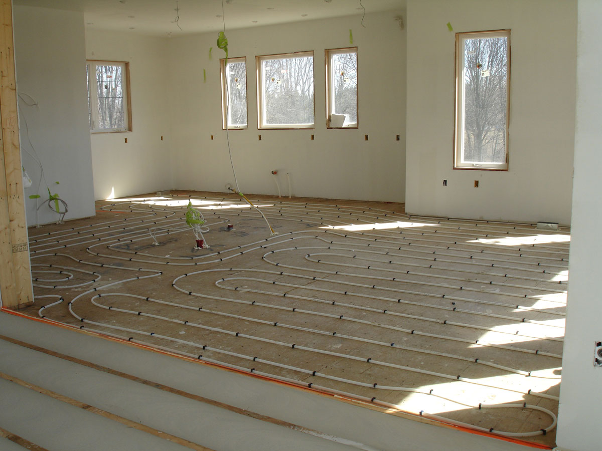 How To Install In Floor Heating In Concrete