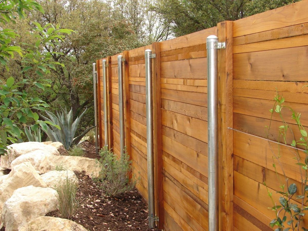 How To Install Metal Posts For Wood Fence