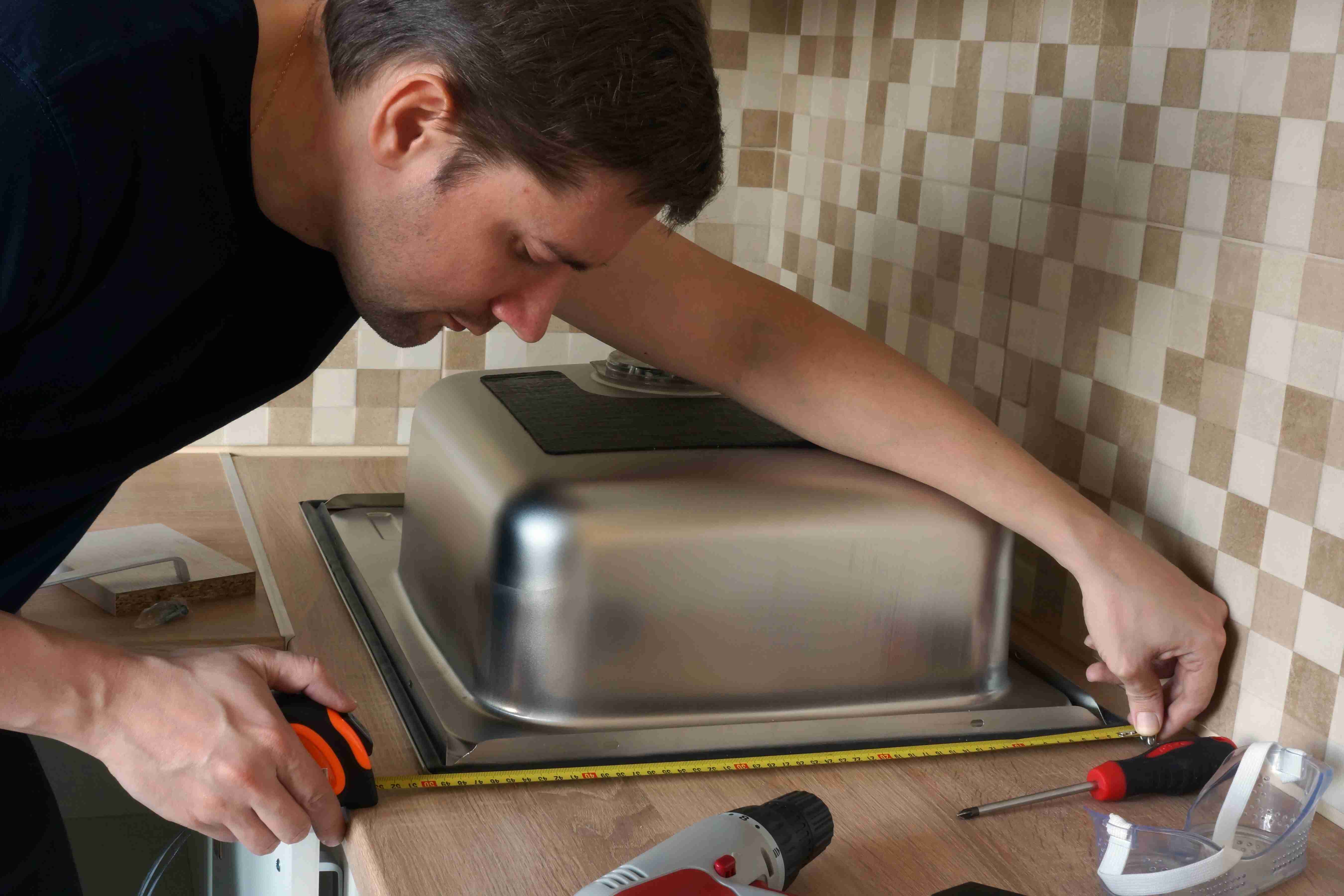 How To Install New Kitchen Sink