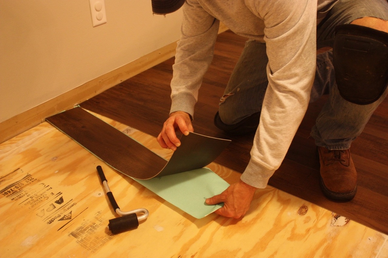 How To Install Peel And Stick Tile On Plywood