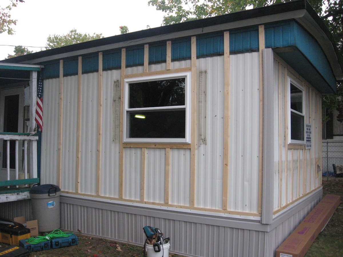 How To Install Siding On A Mobile Home