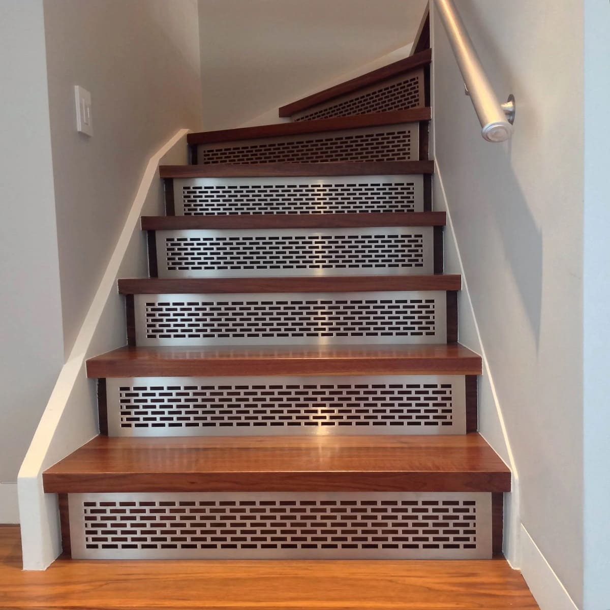 How To Install Stair Treads And Risers Over Existing Stairs