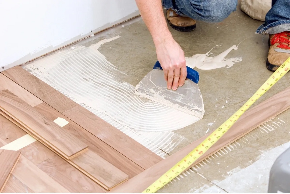 How To Install Wood Floor On Concrete