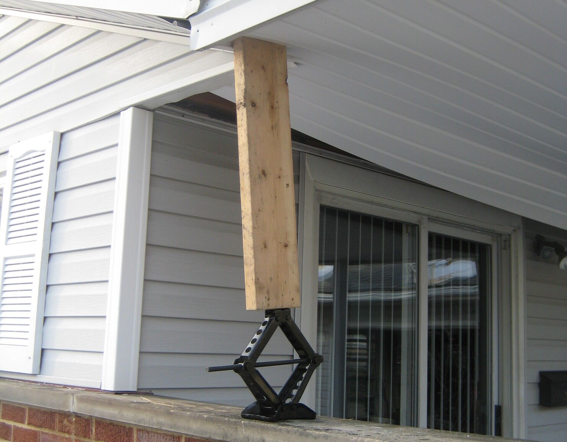 How To Jack Up A Porch